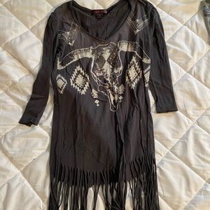 fringe tee